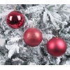 Christmas balls 24 pcs, red 45893