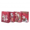 Gift bag with New Year illustration,red 45803