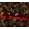 Christmas balls 48 pcs, red 48724