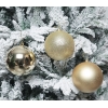 Christmas balls 6 pcs, gold 48750