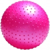 Fitness ball with massager 75 cm pink 47256