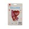 Festive balloon Love 19899