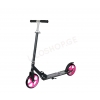 Scooter 207 black with pink wheels 41609