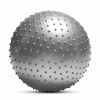 Fitness ball with massager 75 cm silver MS75 44417