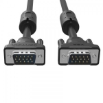 კაბელი Vention VAG-B04-B2500 VGA(3+6) Male to Male Cable Black 9144