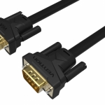 კაბელი Vention VAG-B04-B1500 VGA(3+6) Male to Male Cable Black 9141