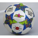 Soccer ball in box with undefeated Champions League blue 9407