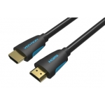 კაბელი Vention VAA-M02-B500 High Speed Round HDMI Cable 20433