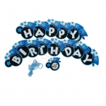 Happy Birthday Mickey Mouse Blue 20375