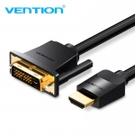 კაბელი Vention ABFBF HDMI to DVI Cable 1M Black 20442