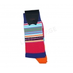Socks with colored stripes 40-44 21479