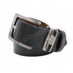 Leather Belt "DIESEL" Black 24873