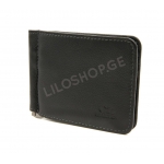 Men&#39;s leather wallet "CZ" with money laundry 25019