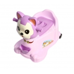 Baby night pots PUPPY open lilac 25580
