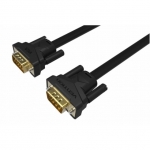 კაბელი Vention VAG-B04-B100 VGA(3+6) Male to Male Cable 1M Black 27707
