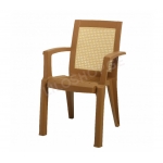 პლასტმასის სკამი CT006 ყავისფერი 28322