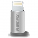 გადამყვანი Remax Visual RA-USB2 Micro USB to Apple silver 32758