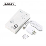 დამტენი Remax Traveller series 2.4A Data Cable&Charger RP-U14a white EU Plug 32446