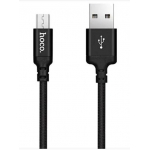 კაბელი Hoco X14 Times speed micro charging cable,(L=2M) Black 34957