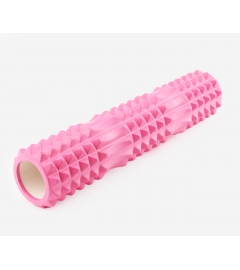 Fitness roller Yoga roller 60 x 14 cm pink 49032