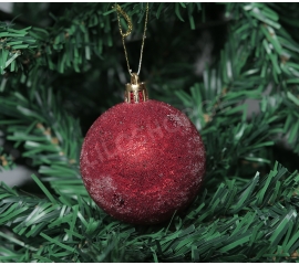 Christmas tree ball 1 pc ,red 45825