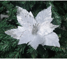 New Year tree flower ,white 45813