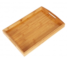 Bamboo tray 25x37 cm 46524