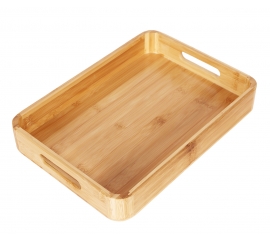 Bamboo tray 25x35 cm 46523