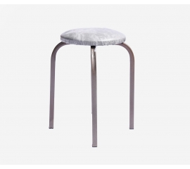 Chair with metal legs, grey 46732