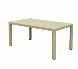 Plastic table 160.5x94.5x75 cm 47555