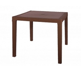 Plastic table 81.5x81.5x75 cm 47556
