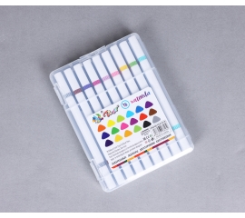 Double-sided felt-tip pen 18 colors 48140