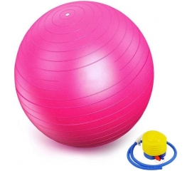 Fitness ball 85 cm pink 47070