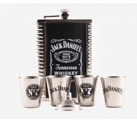 Flask with accessories  Jack Daniels 01 48540