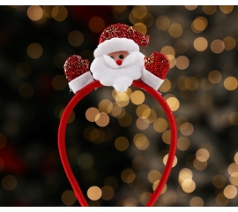 Christmas hair band ,red snowman 45786
