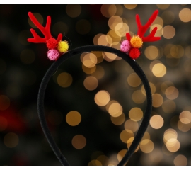 Christmas hair band ,red-black 45776