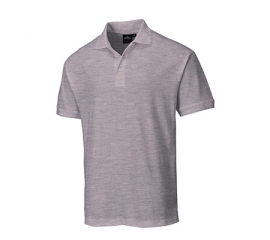 Polo shirt size S-XXXL gray 48954