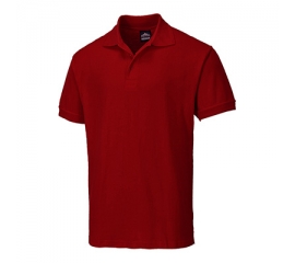 Polo shirt size S-XXXL red 48956