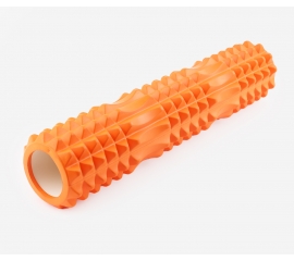 Fitness roller Yoga roller 60 x 14 cm orange 49031