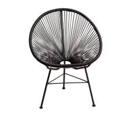 Metal woven chair 49094
