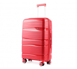 Suitcase silicone red 63x39x25 cm 49343