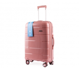 Suitcase silicone pink 63x39x25 cm 49348