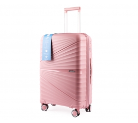 Suitcase silicone pink 63x39x25 cm 49349