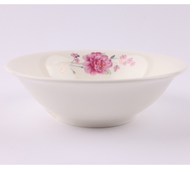 Ceramic soup plate 17 cm 49396