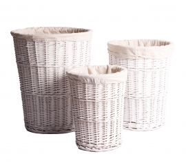 Laundry baskets set 3 pcs 49733