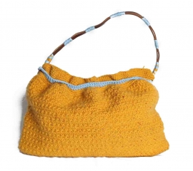 Yellow bags with blue inclusions 22518