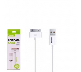 კაბელი Remax Fast Charging Cable RC-007 iPhone4 white 30671