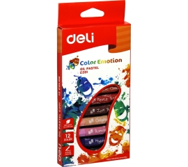 პასტელი Deli Color Emotion 12 ფერი EC20100 37786