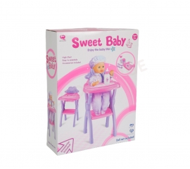 თოჯინის სკამი მაგიდა Sweet Baby 41068