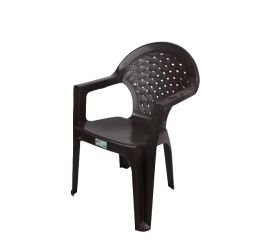 Plastic chair CT010 dark brown   40076